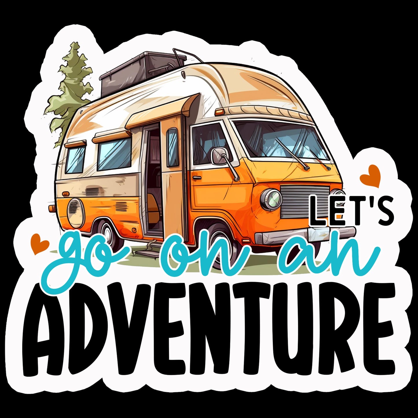 Camping Sticker Set 1