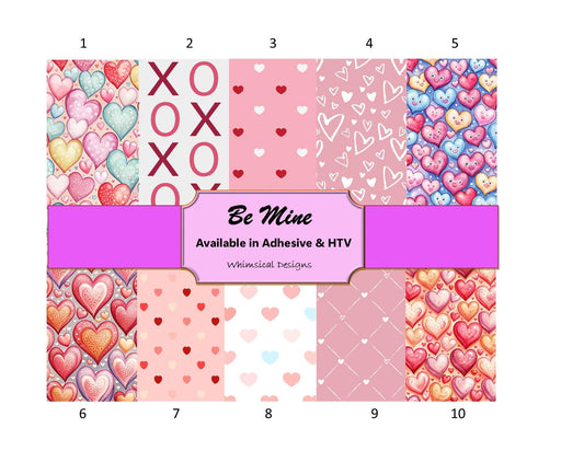Valentine's Day Patterned Vinyl Set 2
