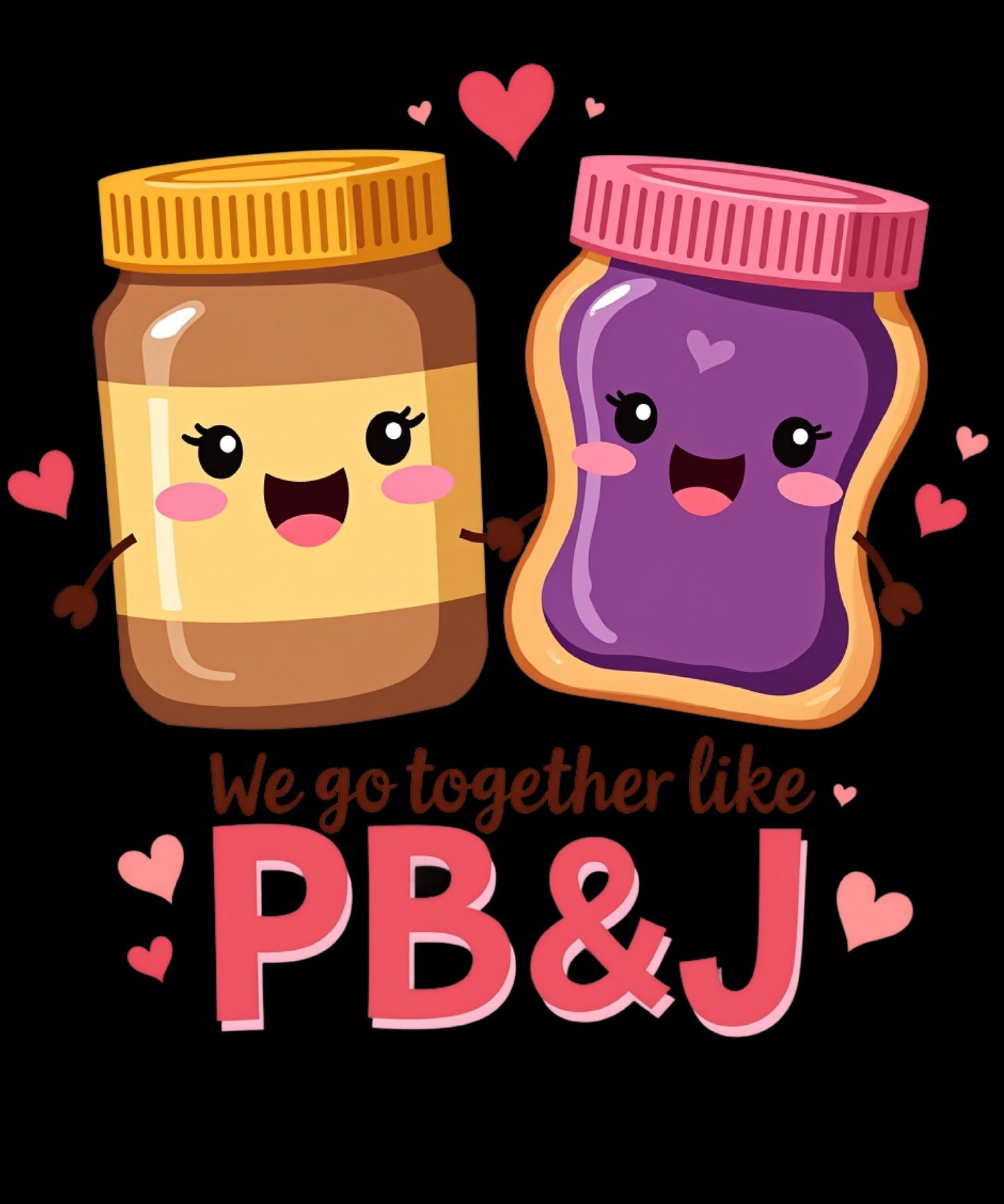 Valentine's Day Food Stickers